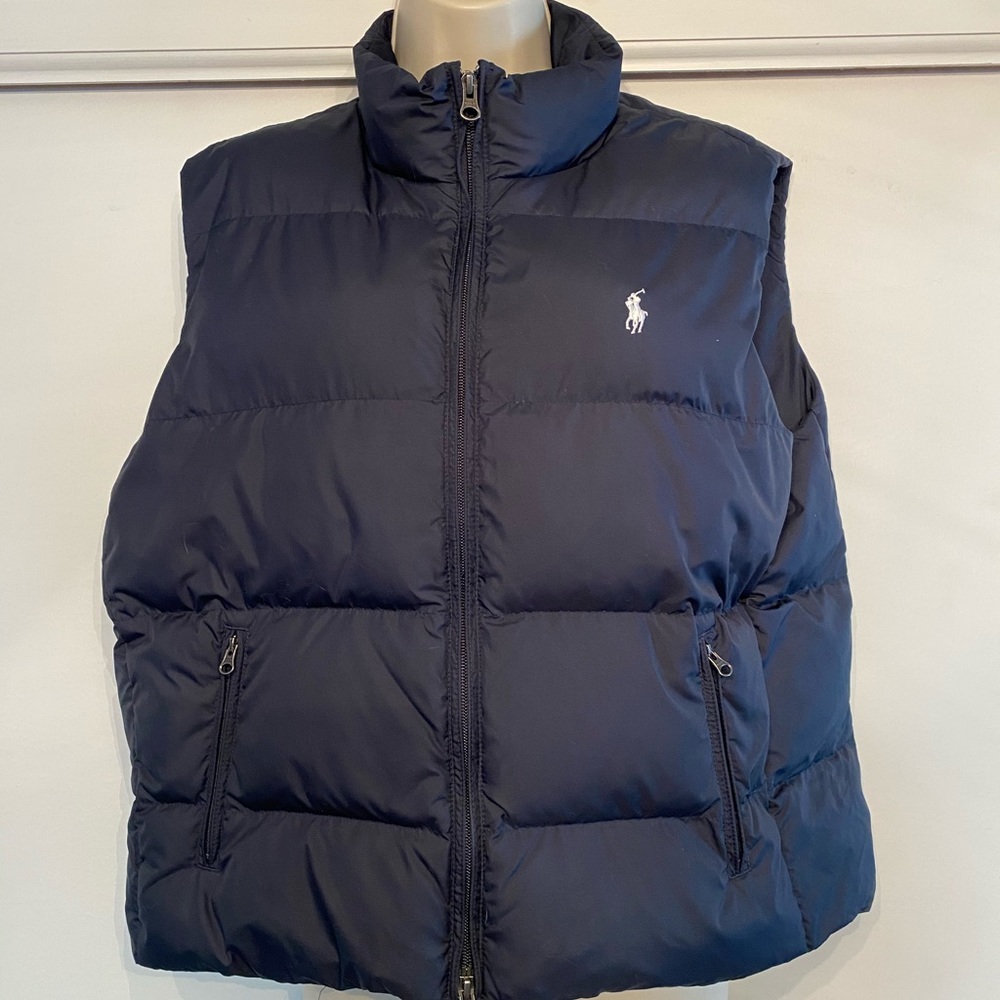 RL Puffer Vest - Navy Blue